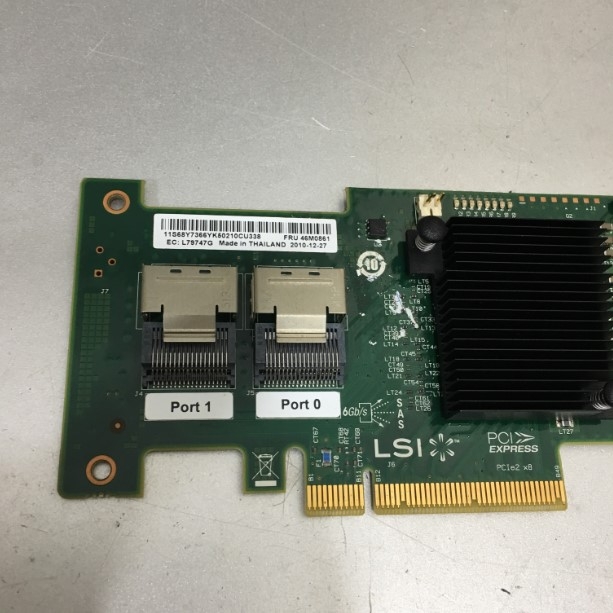 Card IBM 46M0861 L79747G PCI-E X8 SAS/SATA Raid Controller Without Bracket For IBM System X Servers