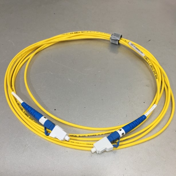 Dây Nhẩy Quang SEIKOH GIKEN 7500500-15-1003 Single Mode Fiber Optic Cable 9 / 125µm OS2 LC / LC Connector LSOH UL Simplex Patch Cord Yellow PVC Length 3M