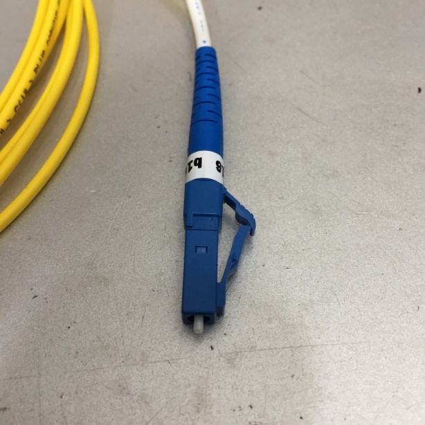 Dây Nhẩy Quang SEIKOH GIKEN 7500500-15-1003 Single Mode Fiber Optic Cable 9 / 125µm OS2 LC / LC Connector LSOH UL Simplex Patch Cord Yellow PVC Length 3M