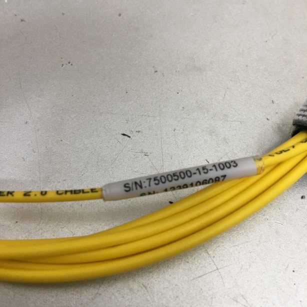 Dây Nhẩy Quang SEIKOH GIKEN 7500500-15-1003 Single Mode Fiber Optic Cable 9 / 125µm OS2 LC / LC Connector LSOH UL Simplex Patch Cord Yellow PVC Length 3M