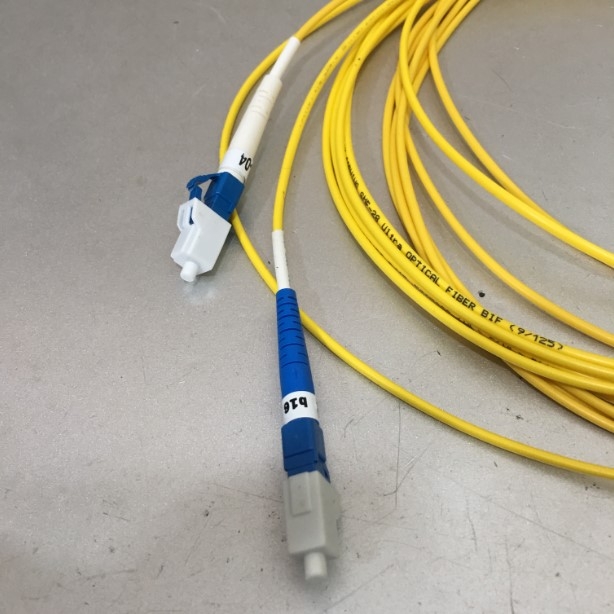 Dây Nhẩy Quang ROLINE Single Mode LC Duplex - LC Duplex Patch Cord Cable Single Mode 9/125µm OS2 Yellow 2.0mm PVC Length 3M