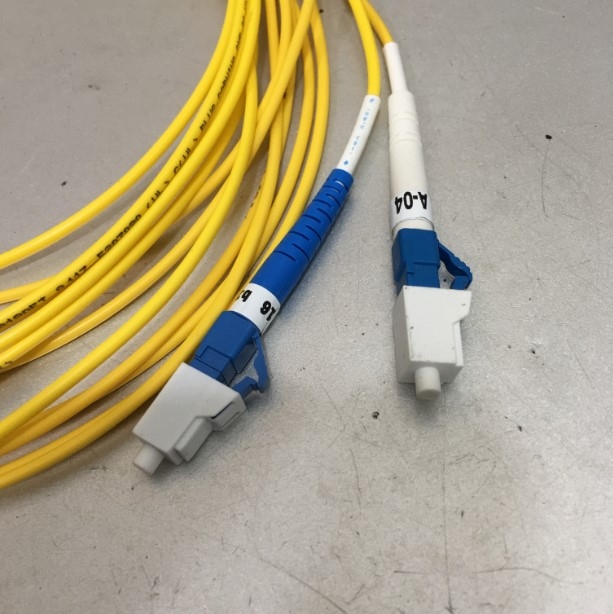 Dây Nhẩy Quang ROLINE Single Mode LC Duplex - LC Duplex Patch Cord Cable Single Mode 9/125µm OS2 Yellow 2.0mm PVC Length 3M