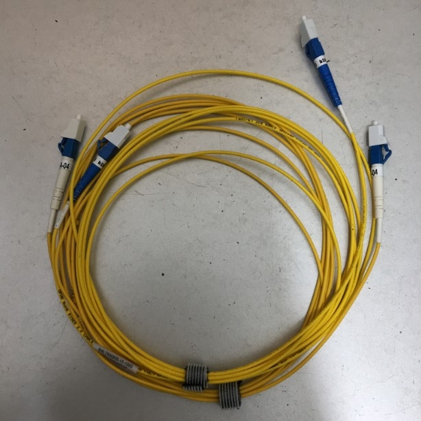 Dây Nhẩy Quang ROLINE Single Mode LC Duplex - LC Duplex Patch Cord Cable Single Mode 9/125µm OS2 Yellow 2.0mm PVC Length 3M