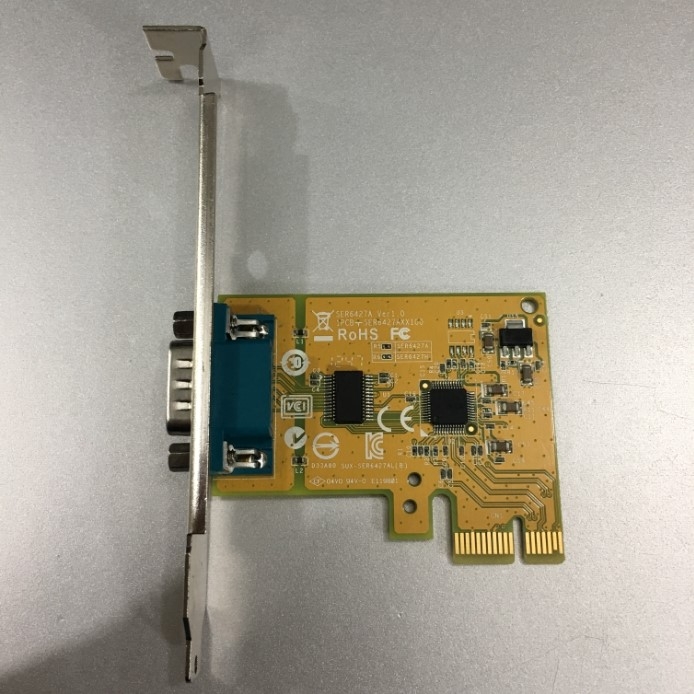 Card PCI Express to 1 Port RS232 Serial DB9 Chính Hãng Dell Sunix SER6427A 039G9N SUN2212 Chip For Computer Desktop Máy Công Nghiệp CNC PLC