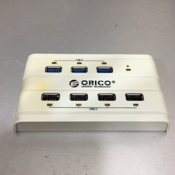 Bộ Chia Cổng ORICO 7-Port USB Hub Data Hub Splitter USB Hub 3 USB 3.0 Data Ports+4 USB 2.0 Data Ports With Individual Switches and 5V Power Adapter USB Extension