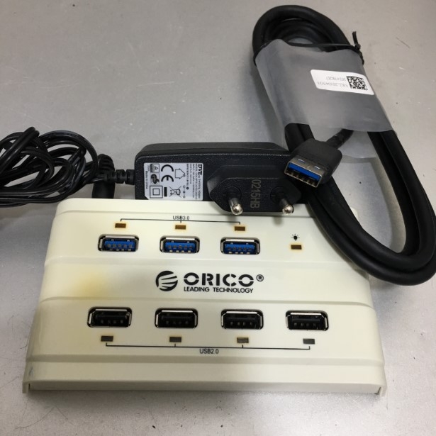 Bộ Chia Cổng ORICO 7-Port USB Hub Data Hub Splitter USB Hub 3 USB 3.0 Data Ports+4 USB 2.0 Data Ports With Individual Switches and 5V Power Adapter USB Extension