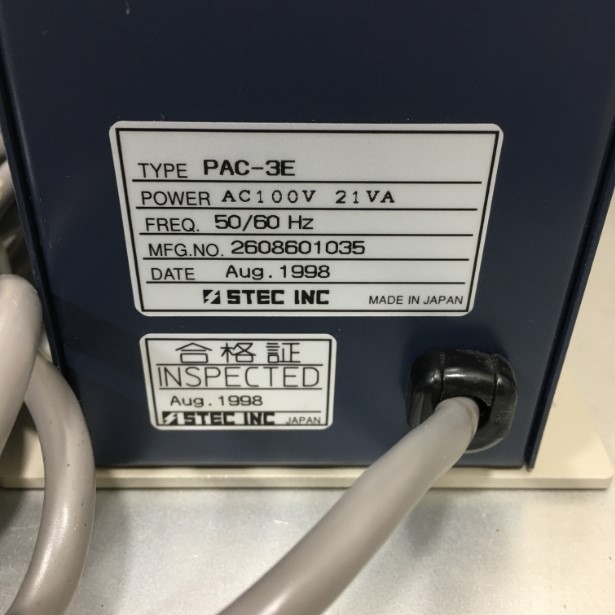 STEC Inc PAC-3E PAC3E Mass Flow System