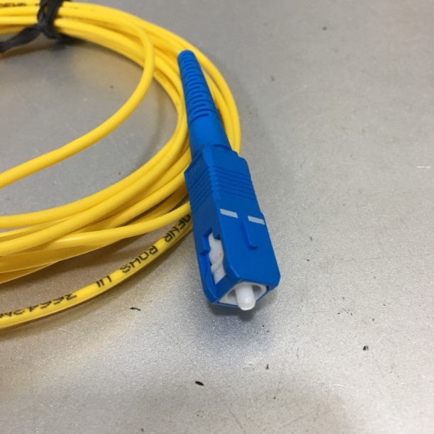 Dây Nhẩy Quang SC To SC Simplex Singlemode Fiber Optic Patch Cord SC-SC Cable 9/125 2.0mm PVC Length 4M