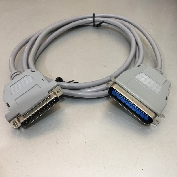 Cáp Máy In DB25 to CN36 Parallel LPT Print Connector DB 25 Pin Male to 36 Female IEEE1284 Printer Cable Length 1.8M