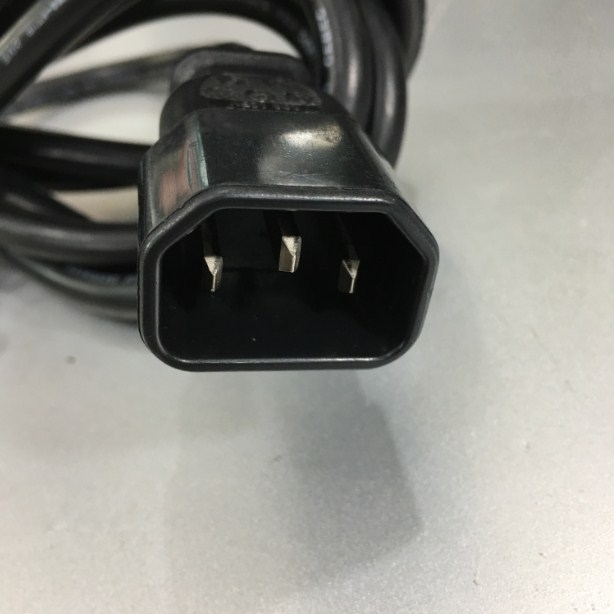 Dây Nguồn Máy Chủ Computer Server Cable Power Cord IEC C13 to C14 TA HSING TA-5 TA-10 10A 250V 18AWG 3x1.0mm² For Rack Mount PDU UPS Length 2.5M