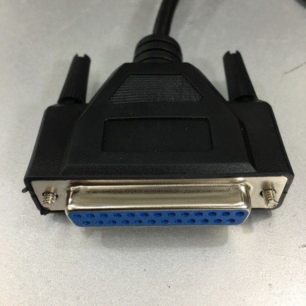 Cáp Nối Tiếp Null Modem Cable RS232 DB25 Female to DB9 Female 1.8M For Thiết Bị Điều Khiển DEIF RMC Với Máy Tinh
