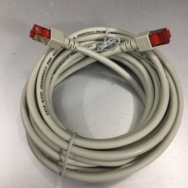 Cáp Mạng Đúc CAT6 S/FTP RJ45 Straight Network 5M HIOKI 9642 LAN Cable + With Crossover Adapter