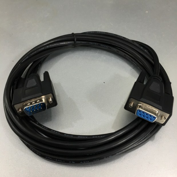 Cáp Điều Khiển Magnetic AutoControl PLC RS232 Communication Cable Straight Through Serial DB9 Female to DB9 Male Black 3M For MES interface function Controller PLC