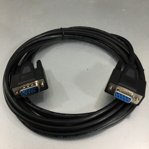 Cáp Lập Trình Programming Cable C3M5P02-D9F0-D9M0 3M Kết Nối LG Controller GLOFA GM7 Series Với Máy Tính Qua Giao Thức RS-232C DB9 Female to DB9 Male Black Length 3M