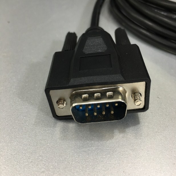 Cáp Máy In Mã Vạch SATO HR2 SERIES Cable RS-232C Interface Connection DB9 Female to DB9 Male Serial JINLIANLI E243928 Black Length 3M