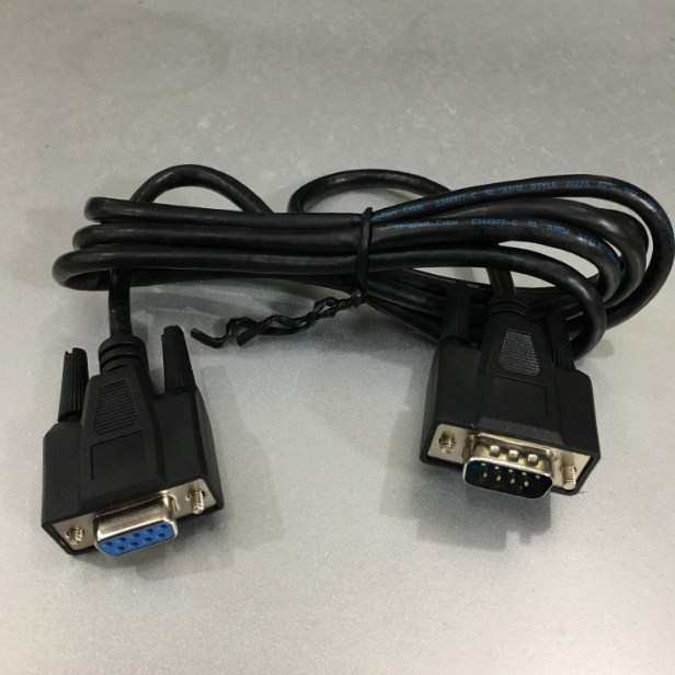 Cáp Lập Trình Programming Cable K1C-050A 1.8M Kết Nối LS PLC GLOFA GM Series GM4/ GM6/ GM7U/ MG7 Với Máy Tính Qua Giao Thức RS-232C DB9 Female to DB9 Male Black Length 1.8M