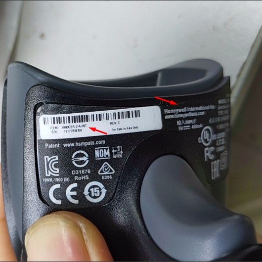 Cáp Honeywell 42206132-02E For Máy Quét Mã Vạch Barcode Scanner 2D Honeywell Xenon 1900GSR-2 Mini Din 6 Pin PS2 Male to RJ50 10 Pin Male Black Length 3M