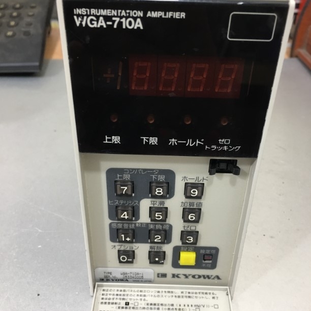Bộ Khuếch Đại KYOWA WGA-710A Instrumentation Amplifier Hàng Original Theo Thiết Bị Đã Qua Sử Dụng in JAPAN