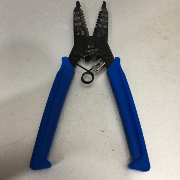 Kìm Tuốt Dây Điện Và Dây Điều Khiển Wire Stripper HOZAN P-967