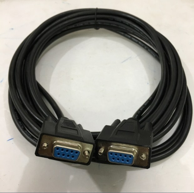 Cáp Kết Nối Agilent RS232-61601 Cross Cable Female to DB9 Female PVC Black Length 5M