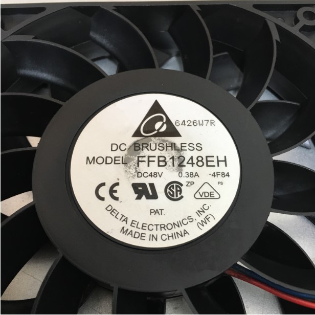 Quạt Làm Mát Thoát Khí Fan DELTA FFB1248EH 48V 0.38A 120x120x25mm Connector 3Pin