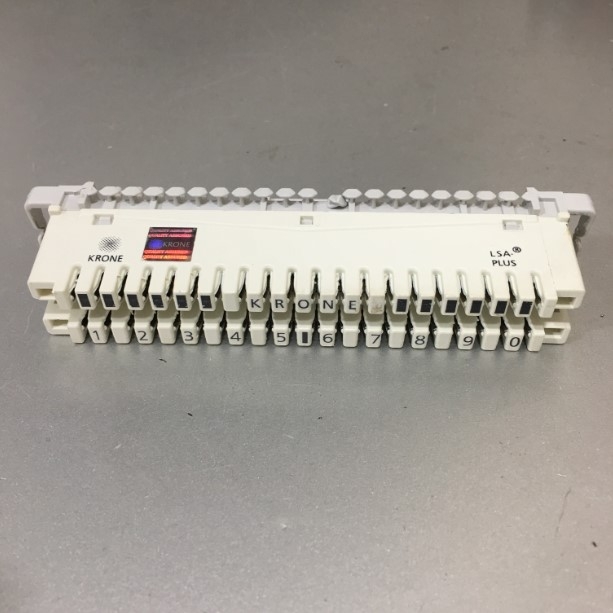 Phiến Đấu Dây Điện Thoại KRONE 10 Pair Disconnect Module For CAT3 Telecommunications Connections