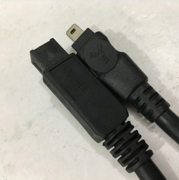 Cáp IEEE 1394b FireWire Cable 9 Pin to 4 Pin Hàng Chất Lượng Cao E318309 AWM STYLE 20276 80°C 30V VW-1 Tốc Độ Truyền Dữ Liệu Lên Tới 800Mb / giây Black Length 3M