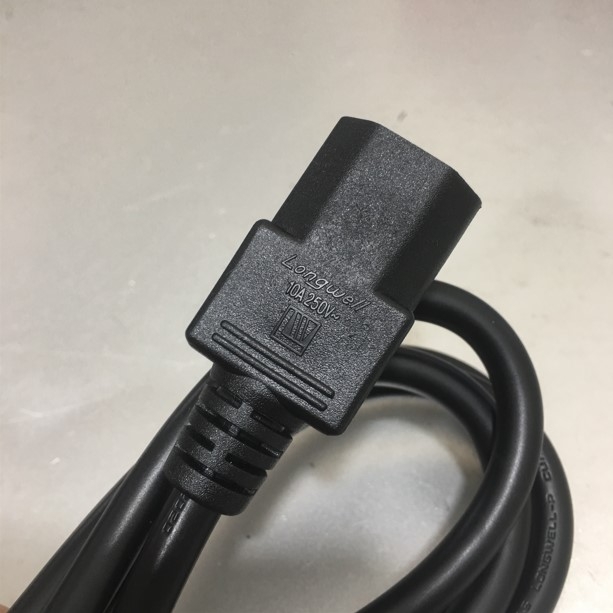 Dây Nguồn Máy Chủ LONGWELL LP-33 LS-13 AC Power Cord Europe Plug Schuko CEE 7/7 To IEC320 C13 10A 250V 3x1.0mm² For Thiết Bị Mạng Cisco Length 1.8M