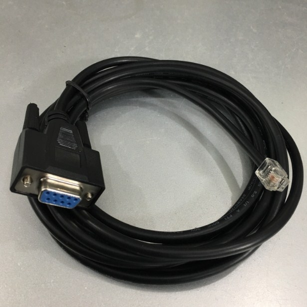 Cáp Điều Khiển Programming Cable CM351909 RS232 Female to RJ11 4P4C Male 3M For Upload Và Download Chương Trình Cho Biến Tần Parker SSD Lite PC Programming Lead For AC & DC Drives