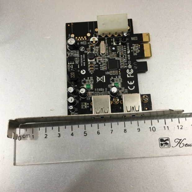 Card PCI Express to 2 Port USB3.0 Super Speed 5Gbps MSIP-REI-KWN-U-710 Chíp NEC D720202-701 For Computer Desktop MT