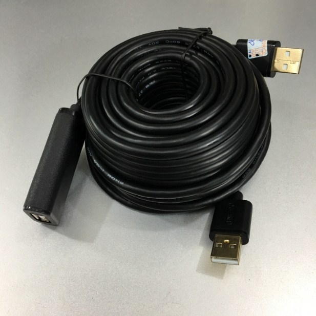 Cáp Nối Dài USB 2.0 Có IC Khuếch Đại Tín Hiệu Chính Hãng Unitek Y-278 10M Super Speed USB 2.0 Cable  Extension Male to Female Data Transfer