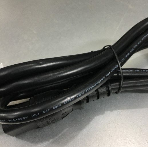 Dây Nguồn Máy Chủ LENOVO IBM HP DELL Chính Hãng LONGWELL LS-60 LS-14 31059113 UL CSA 152192 TYPE Computer Server Cable Power Cord C13 to C14 10A 250V 17AWG 3x1.04mm² For Rack Mount PDU UPS Length 1.8M