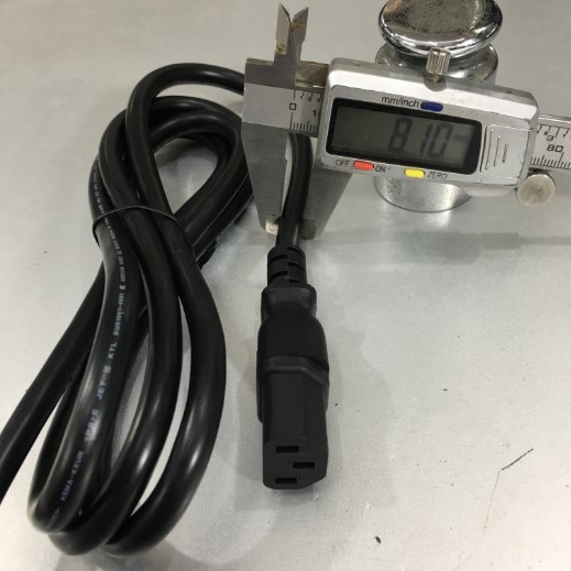 Dây Nguồn Cisco CAB-C13-C14-1.8M LONGWELL Power Cord C13 to C14 10A 250V 17AWG 3x1.04mm² For Thiết Bị Mạng Cisco Juniper Switch Và Máy Chủ LENOVO IBM HP DELL Rack Mount PDU UPS