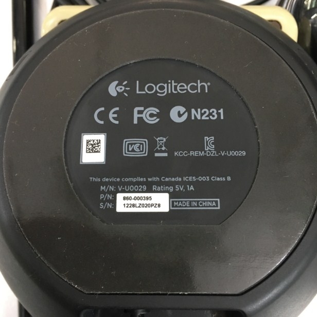 Adapter 5V 3.6A HON-KWANG For Webcam Và Thiết Bị Thu Âm LOGITECH BCC950 V-U0029 Connector Size 4.0mm x 1.7mm