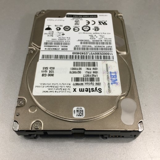 Ổ Cứng Máy Chủ IBM 300GB 10000RPM SAS 6Gbps 2.5