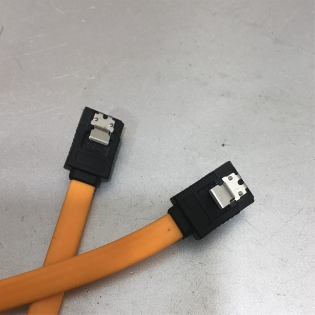 Cáp Dữ Liệu SATA Có Chốt Lẫy Locking Plug SATA Cable YELLOW Length 40Cm