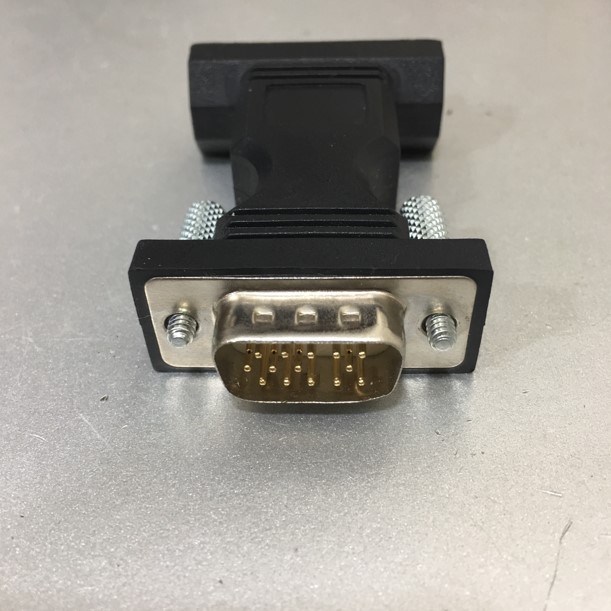 Rắc Nối VGA HD15 Male to Female Converter Adapter