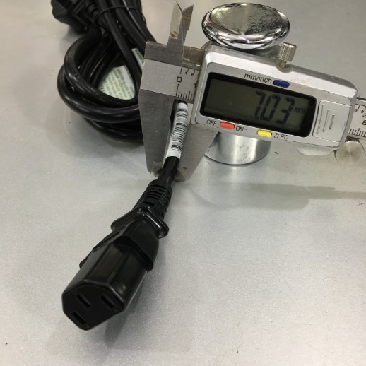Dây Nguồn AC-C13 UK CUI Devices T1245-C13-UK I-SHENG Power Cord BS1363A To C13 10A 250V H05VV-F3G x 1.0mm² For Thiết Bị Y Tế Thiết Bị Mạng Cisco Và Máy Chủ Black Length 2M