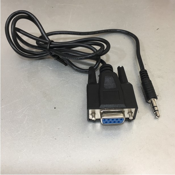 Cáp RS232 DB9 Female to 3.5mm Male Jack Adapter Serial Cable 1M For Download Dữ Liệu Bộ Đo Nhiệt Độ UISYS Original REFLOW CHECKER Imported UI-301A