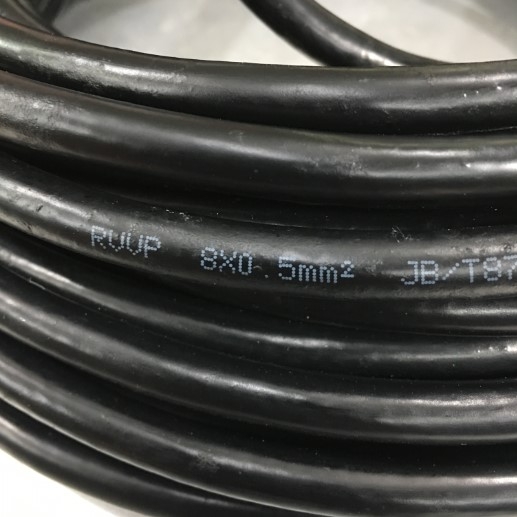 Cáp Điều Khiển Công Nghiệp Industrial Cable AISG 8 Pin DIN Female to 8 Pin DIN Male Length 20M