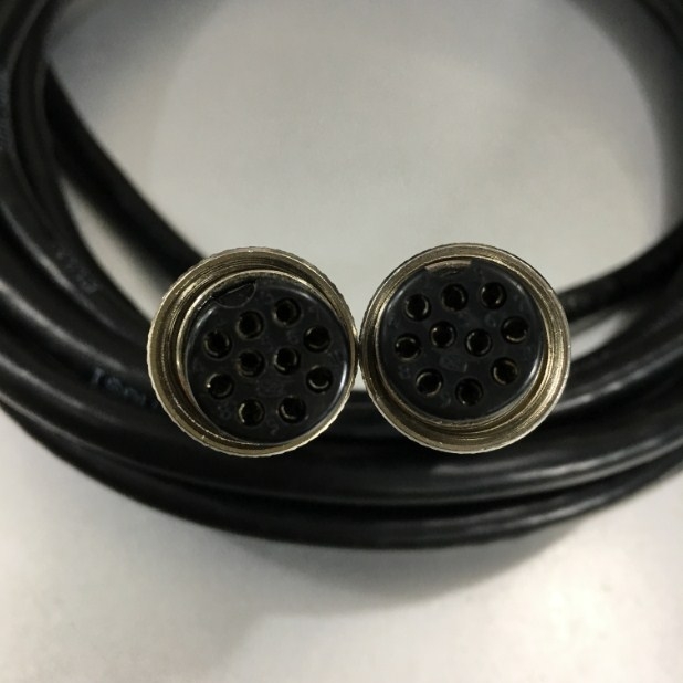 Cáp Kết Nối GX16 10 Pin Female to Female Head Aviation Socket Connector Electrical Cable 5M