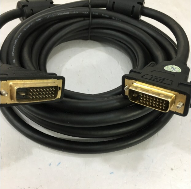 Cáp Tín Hiệu DVI Cable Dual Link DVI-D 24+1 to DVI-D 24+1 Chính Hãng Ugreen 11608 Length 5M