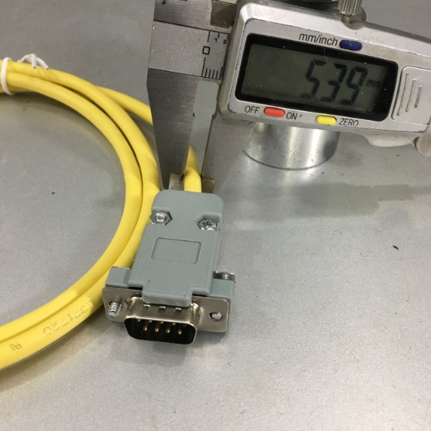 Cáp Điều Khiển LAN RJ45 Male to Serial DB9 Male Console Cable Yellow Length 2M