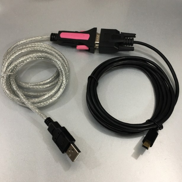 Bộ Combo Cáp Điều Khiển Console IBM 43X0510 MINI USB To RS232 DB9 Female Cable Và USB to RS232 Z-TEK ZE533A For IBM Lenovo RackSwitch