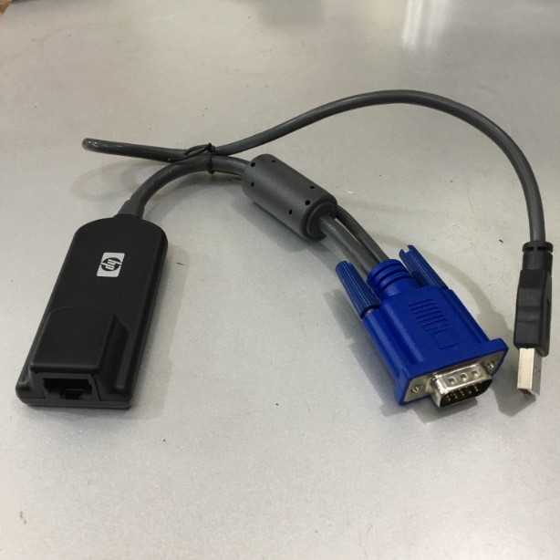 Cáp Kết Nối KVM Server Hewlett Packard 336047-B21 HP KVM USB Interface Adapter