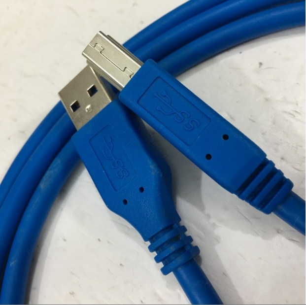 Cáp Kết Nối USB 3.0 Yellow Knife 20276 80° 30V VW-1 USB 3.0 Type A to Type B Cable Connector Types Length 1.5M