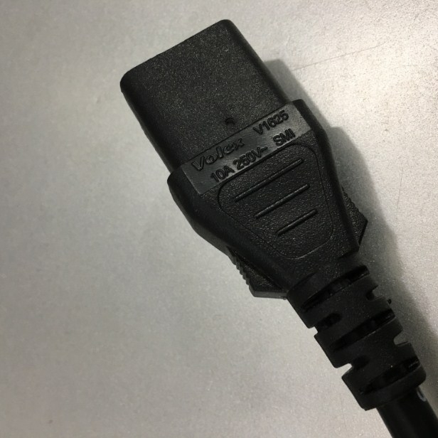 Dây Nguồn 2 Chân Tròn Cisco 72-0460 VOLEX M2511 V1625 AC Power Cord Europe Plug Schuko CEE 7/7 to IEC320 C13 10A 250V 3x1.0mm² Length 2.5M