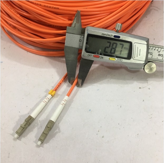 Dây Nhẩy Quang LC to LC Duplex 100M Multimode Fiber Optic Patch Cable OS2 50/125 3.0mm PVC Length 100M