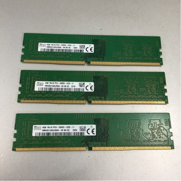 Bộ Nhớ Ram Máy Đồng Bộ SK hynix HMA851U6DJR6N-VK 4GB 1RX16 PC4-2666V