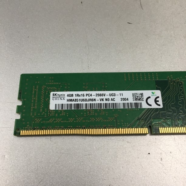 Bộ Nhớ Ram Máy Đồng Bộ SK hynix HMA851U6DJR6N-VK 4GB 1RX16 PC4-2666V